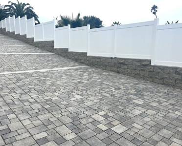 Pavers & Vinyl Fencing